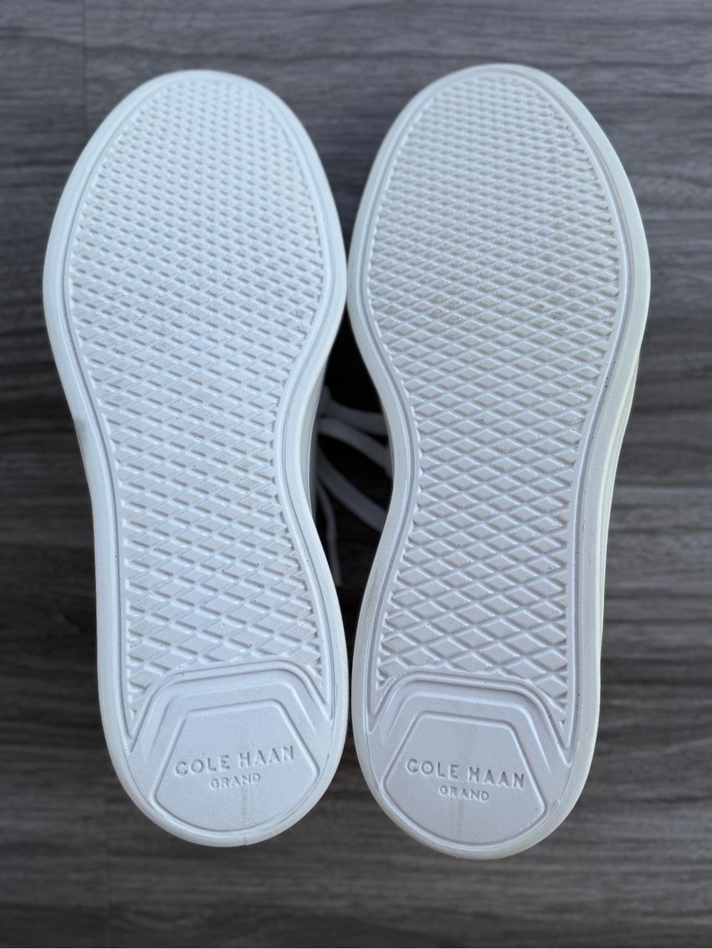 Cole Haan Men's GrandPro Rally Laser Cut Perforated White Leather Court Sneakers - Picture 8 of 9